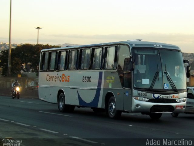 Carneiro Bus 8500 na cidade de Belo Horizonte, Minas Gerais, Brasil, por Adão Raimundo Marcelino. ID da foto: 3519412.