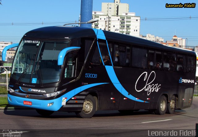 Empresa de Ônibus Nossa Senhora da Penha 53008 na cidade de Curitiba, Paraná, Brasil, por Leonardo Fidelli. Número da foto: #3518676.
