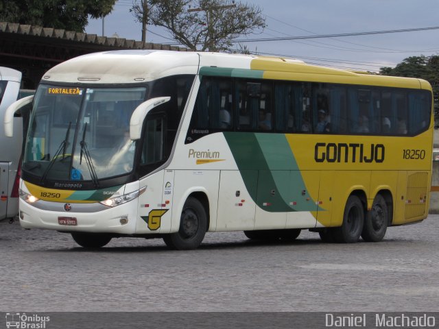 Empresa Gontijo de Transportes 18250 na cidade de Vitória da Conquista, Bahia, Brasil, por Daniel  Machado. ID da foto: 3518845.