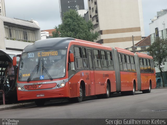Cristo Rei > CCD Transporte Coletivo > SPE Via Mobilidade S/A DE703 na cidade de Curitiba, Paraná, Brasil, por Sergio Guilherme Ketes. Número da foto: #3520972.