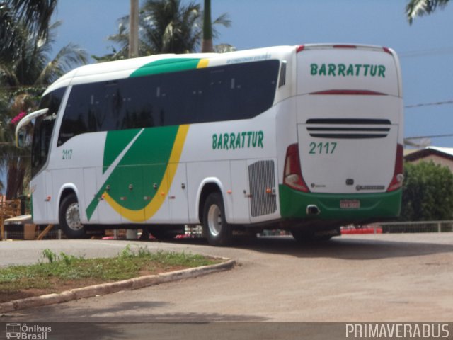 Barrattur - Transportes e Turismo 2117 na cidade de Primavera do Leste, Mato Grosso, Brasil, por Alexandre Rodrigo. Número da foto: #3520374.