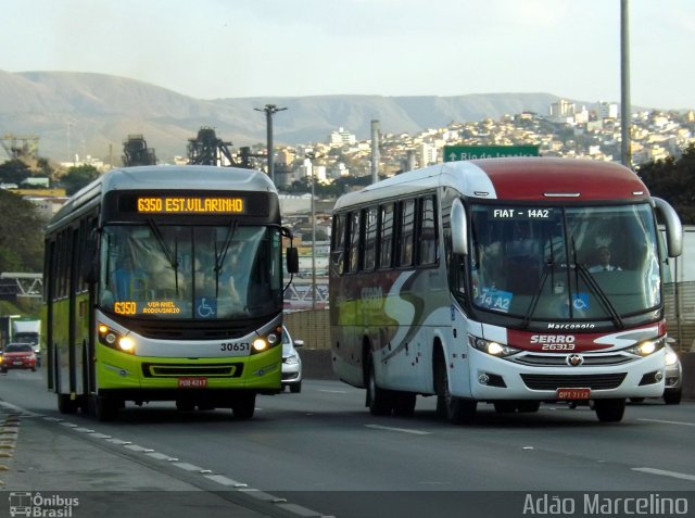 Viação Serro 26313 na cidade de Belo Horizonte, Minas Gerais, Brasil, por Adão Raimundo Marcelino. Número da foto: #3521833.