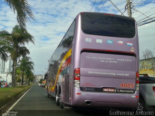 JBC Turismo 4005 na cidade de Araxá, Minas Gerais, Brasil, por Guilherme Antonio. Número da foto: #3523919.