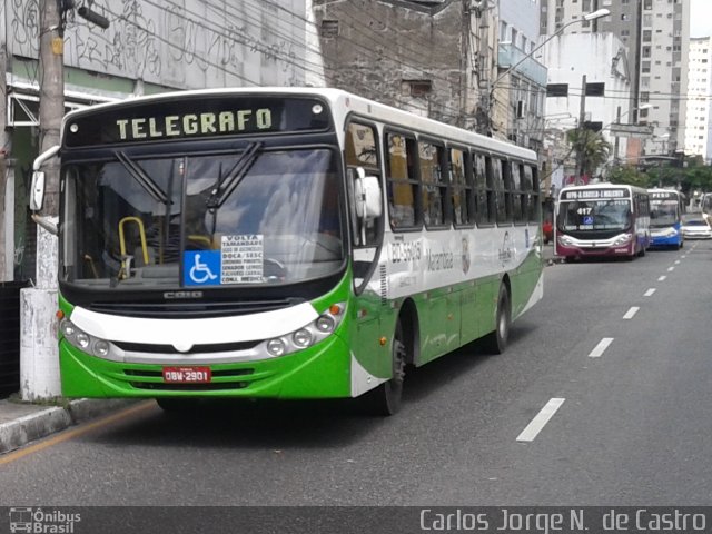 Belém Rio Transportes BD-55015 na cidade de Belém, Pará, Brasil, por Carlos Jorge N.  de Castro. Número da foto: #3522632.