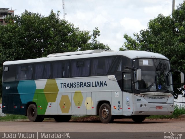 Transbrasiliana Transportes e Turismo 4617 na cidade de Marabá, Pará, Brasil, por João Victor. Número da foto: #3523234.