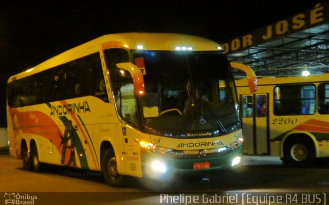 Empresa de Transportes Andorinha 6065 na cidade de Presidente Prudente, São Paulo, Brasil, por Phelipe Gabriel Campos de Souza. ID da foto: 3522515.