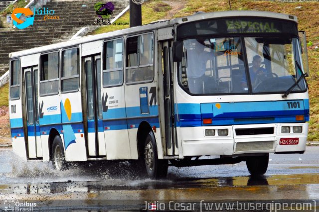 Viação Progresso 1101 na cidade de Aracaju, Sergipe, Brasil, por Julio Cesar  Barbosa Martins. Número da foto: #3525258.