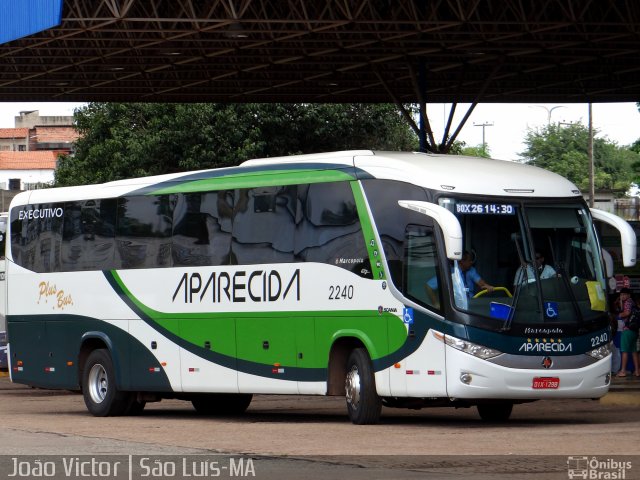 Viação Nossa Senhora Aparecida 2240 na cidade de São Luís, Maranhão, Brasil, por João Victor. ID da foto: 3525806.