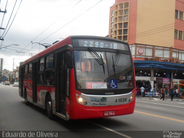 Himalaia Transportes > Ambiental Transportes Urbanos 4 1826 na cidade de São Paulo, São Paulo, Brasil, por Eduardo de Oliveira. ID da foto: 3526663.