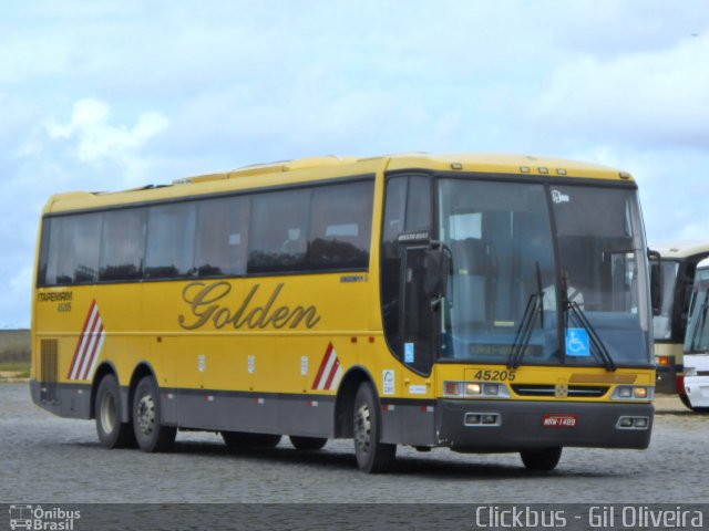 Viação Itapemirim 45205 na cidade de Vitória da Conquista, Bahia, Brasil, por Virgílio Oliveira. Número da foto: #3526395.