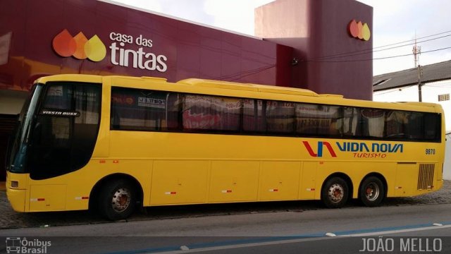 Vida Nova Turismo 9870 na cidade de Maceió, Alagoas, Brasil, por Matheus  Nascimento. Número da foto: #3524543.