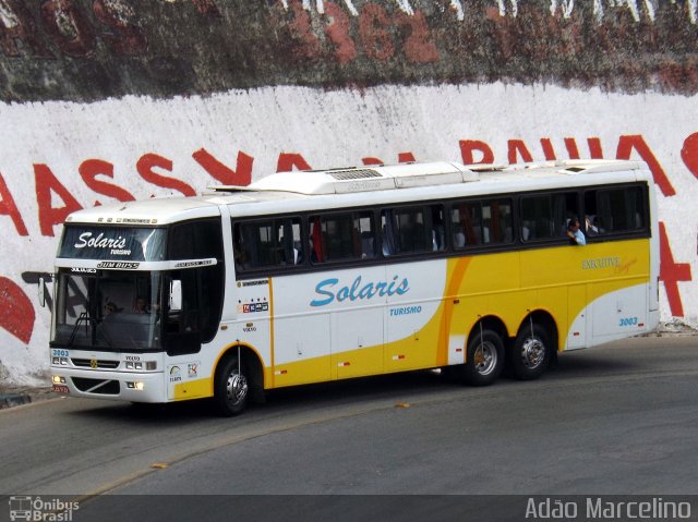 Solaris Turismo 3003 na cidade de Belo Horizonte, Minas Gerais, Brasil, por Adão Raimundo Marcelino. ID da foto: 3526441.