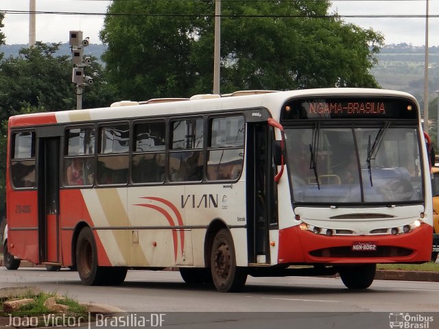 VIAN - Viação Anapolina 26406 na cidade de Brasília, Distrito Federal, Brasil, por João Victor. Número da foto: #3525063.