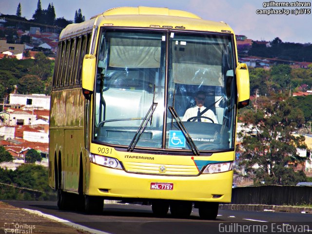 Viação Itapemirim 9031 na cidade de Campinas, São Paulo, Brasil, por Guilherme Estevan. ID da foto: 3528870.