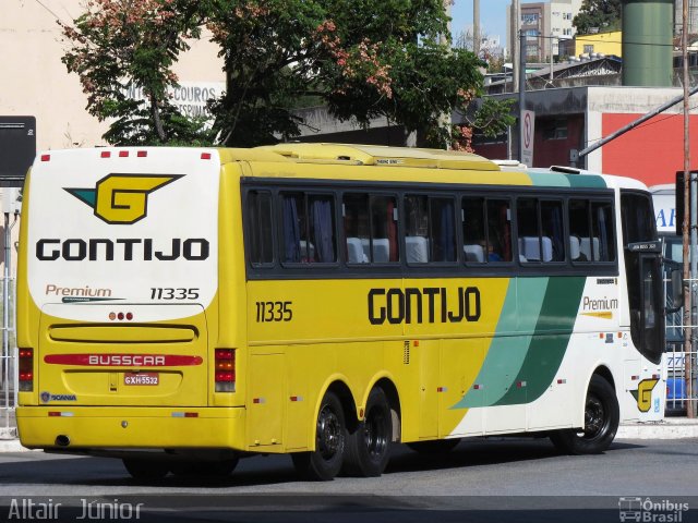 Empresa Gontijo de Transportes 11335 na cidade de Belo Horizonte, Minas Gerais, Brasil, por Altair Júnior. ID da foto: 3527586.