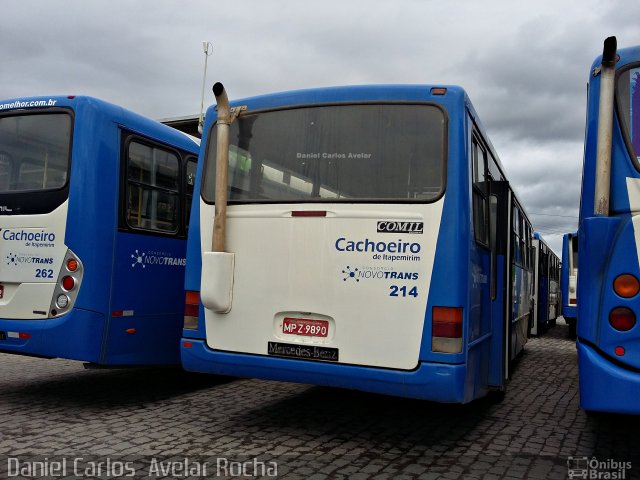 Viação Flecha Branca 214 na cidade de Cachoeiro de Itapemirim, Espírito Santo, Brasil, por Daniel Carlos  Avelar Rocha. Número da foto: #3528249.