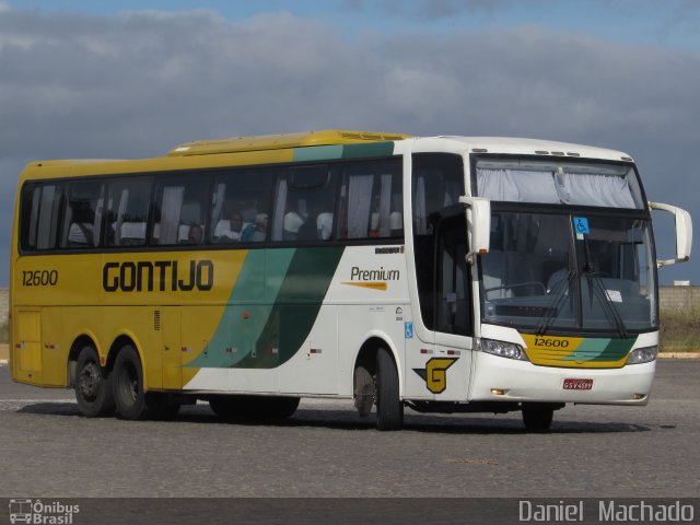Empresa Gontijo de Transportes 12600 na cidade de Vitória da Conquista, Bahia, Brasil, por Daniel  Machado. Número da foto: #3528040.