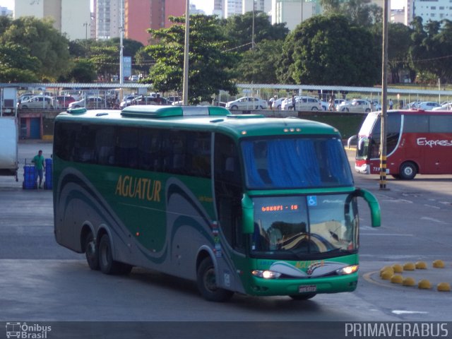 Aguatur Transporte e Turismo 1012 na cidade de Goiânia, Goiás, Brasil, por Alexandre Rodrigo. Número da foto: #3528669.