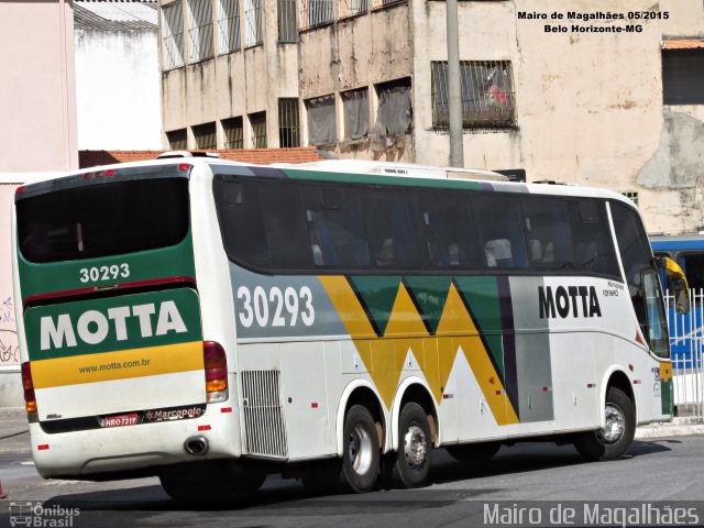 Viação Motta 30293 na cidade de Belo Horizonte, Minas Gerais, Brasil, por Mairo de Magalhães. Número da foto: #3527398.