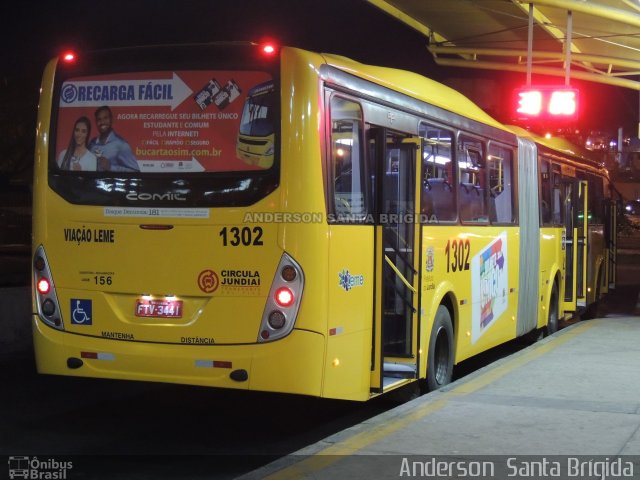 Viação Leme 1302 na cidade de Jundiaí, São Paulo, Brasil, por Anderson  Santa Brígida. ID da foto: 3529076.