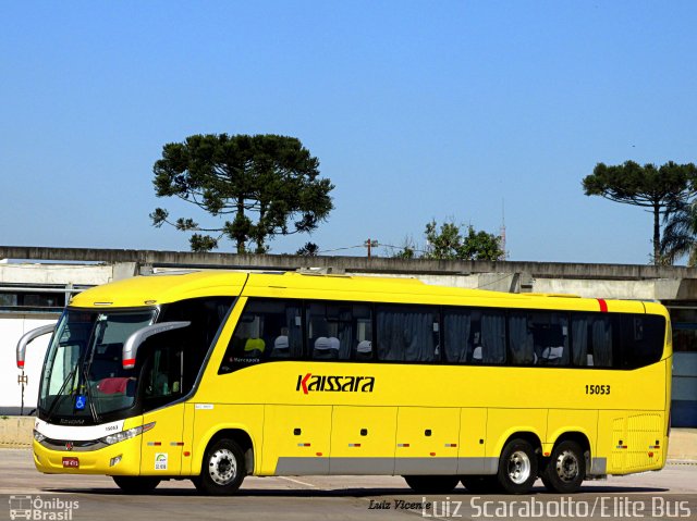 Kaissara - Viação Caiçara 15053 na cidade de Curitiba, Paraná, Brasil, por Luiz Scarabotto . Número da foto: #3530906.