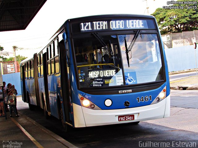 VB Transportes e Turismo 1461 na cidade de Campinas, São Paulo, Brasil, por Guilherme Estevan. Número da foto: #3530697.