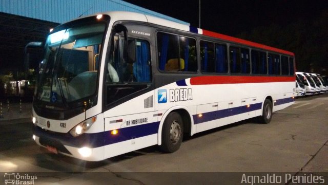 Breda Transportes e Serviços 4262 na cidade de São Bernardo do Campo, São Paulo, Brasil, por Agnaldo Penides. Número da foto: #3529100.