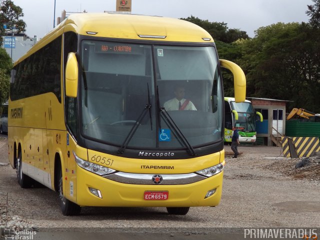 Viação Itapemirim 60551 na cidade de Curitiba, Paraná, Brasil, por Alexandre Rodrigo. Número da foto: #3531427.