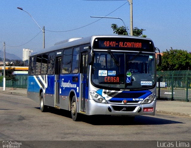 Auto Ônibus Fagundes RJ 101.356 na cidade de Niterói, Rio de Janeiro, Brasil, por Lucas Lima. Número da foto: #3530380.