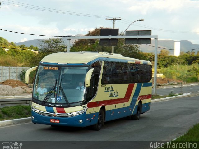 Santa Maria 386 na cidade de Contagem, Minas Gerais, Brasil, por Adão Raimundo Marcelino. ID da foto: 3533132.