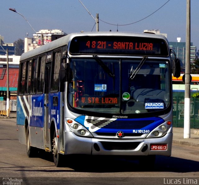 Auto Ônibus Fagundes RJ 101.340 na cidade de Niterói, Rio de Janeiro, Brasil, por Lucas Lima. Número da foto: #3533062.