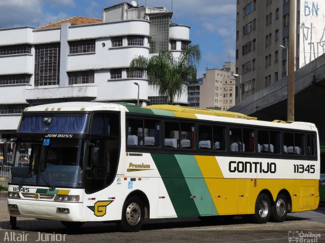 Empresa Gontijo de Transportes 11345 na cidade de Belo Horizonte, Minas Gerais, Brasil, por Altair Júnior. ID da foto: 3532372.