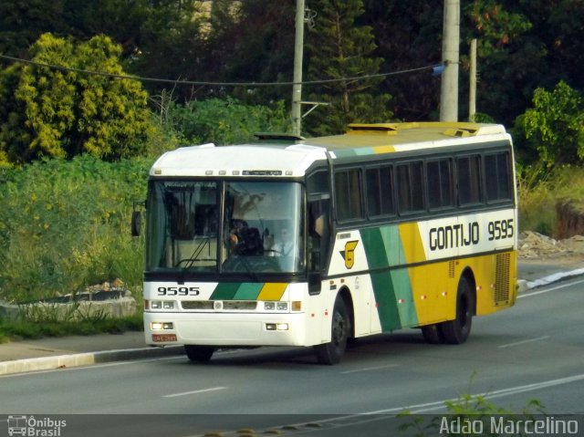 Empresa Gontijo de Transportes 9595 na cidade de Contagem, Minas Gerais, Brasil, por Adão Raimundo Marcelino. ID da foto: 3533198.