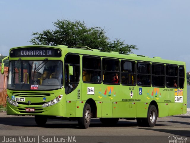 TCM - Transportes Coletivos Maranhense 38-073 na cidade de São Luís, Maranhão, Brasil, por João Victor. Número da foto: #3531789.