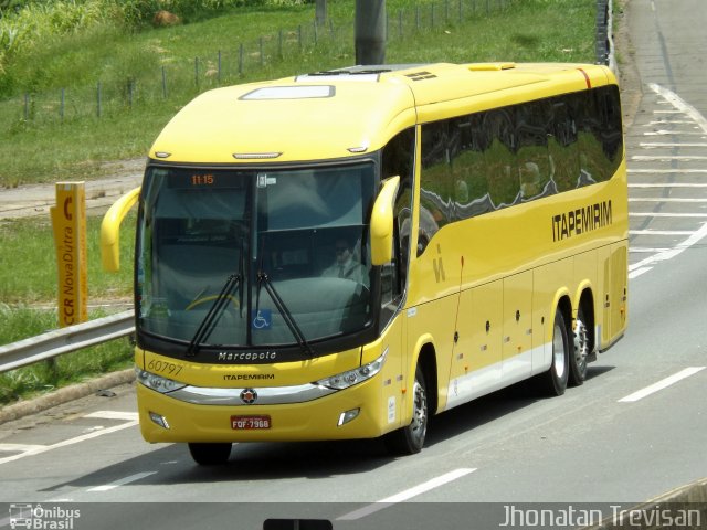 Viação Itapemirim 60797 na cidade de Lavrinhas, São Paulo, Brasil, por Jhonatan Diego da Silva Trevisan. Número da foto: #3532192.