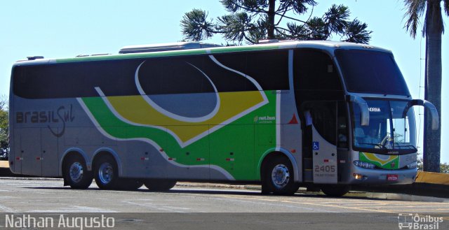 Brasil Sul Linhas Rodoviárias 2405 na cidade de Londrina, Paraná, Brasil, por Nathan Augusto. ID da foto: 3531768.