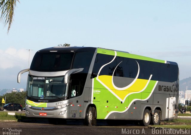 Brasil Sul Linhas Rodoviárias 2770 na cidade de Florianópolis, Santa Catarina, Brasil, por Marco A.   Bornatoviski. ID da foto: 3533112.