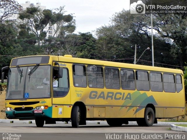 Viação Garcia 7617 na cidade de Maringá, Paraná, Brasil, por Victor Hugo Guedes Pereira. ID da foto: 3532612.