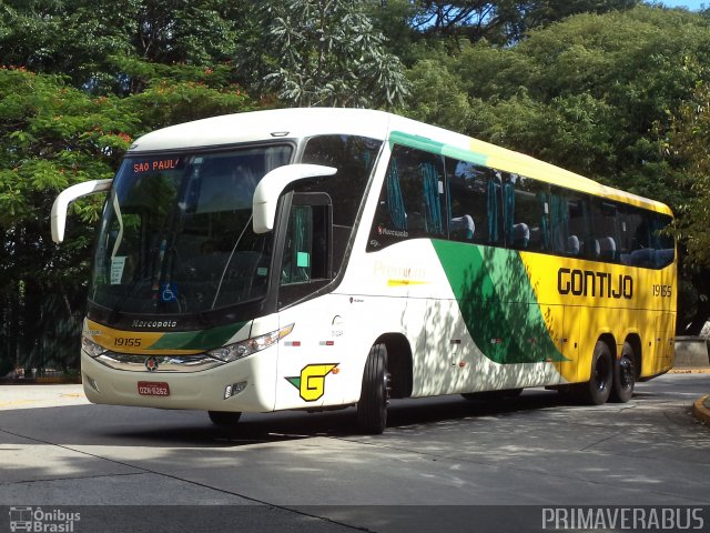 Empresa Gontijo de Transportes 19155 na cidade de São Paulo, São Paulo, Brasil, por Alexandre Rodrigo. Número da foto: #3475642.