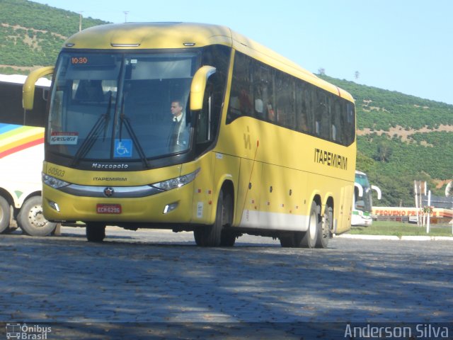 Viação Itapemirim 60503 na cidade de Manhuaçu, Minas Gerais, Brasil, por Anderson Silva. Número da foto: #3475113.