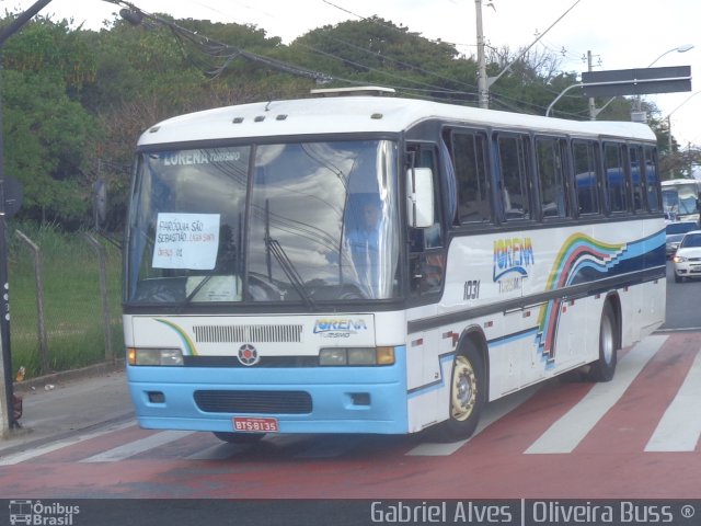 Lorena Turismo 1031 na cidade de Belo Horizonte, Minas Gerais, Brasil, por Gabriel Oliveira. Número da foto: #3475767.