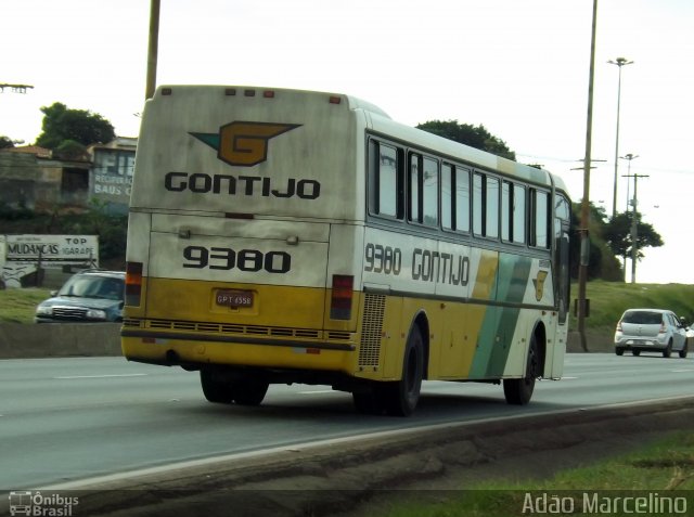 Empresa Gontijo de Transportes 9380 na cidade de Belo Horizonte, Minas Gerais, Brasil, por Adão Raimundo Marcelino. ID da foto: 3475473.