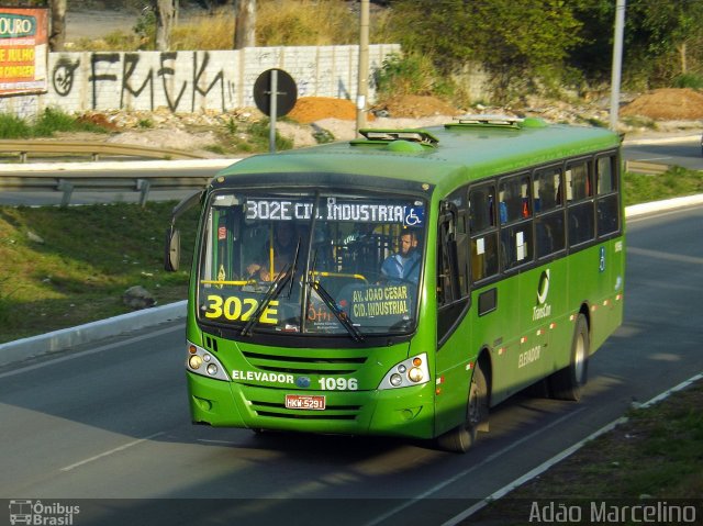 Viação Novo Retiro 1096 na cidade de Contagem, Minas Gerais, Brasil, por Adão Raimundo Marcelino. Número da foto: #3535531.