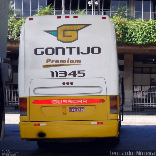 Empresa Gontijo de Transportes 11345 na cidade de Belo Horizonte, Minas Gerais, Brasil, por Leonardo  Moreira. Número da foto: #3534934.