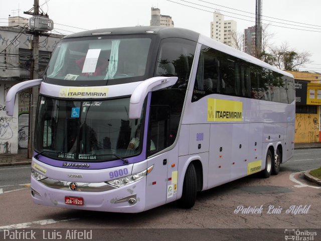 Viação Itapemirim 9000 na cidade de Curitiba, Paraná, Brasil, por Patrick  Luis Aifeld. ID da foto: 3535383.