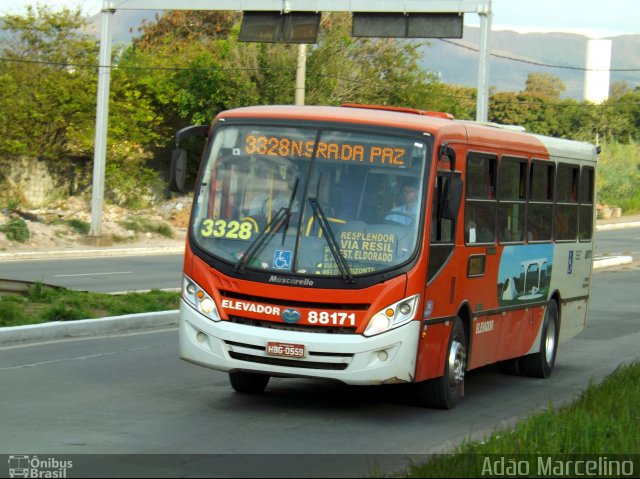 Viação Novo Retiro 88171 na cidade de Contagem, Minas Gerais, Brasil, por Adão Raimundo Marcelino. Número da foto: #3535518.