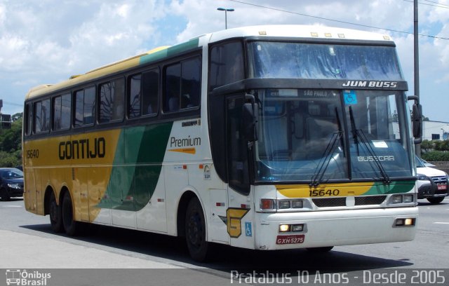 Empresa Gontijo de Transportes 15640 na cidade de São Paulo, São Paulo, Brasil, por Cristiano Soares da Silva. ID da foto: 3534374.