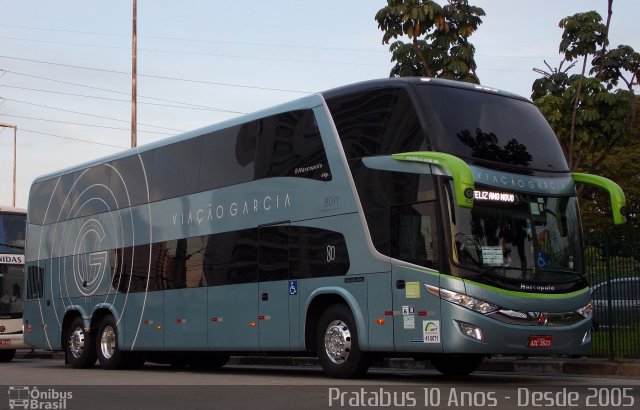 Viação Garcia 8011 na cidade de São Paulo, São Paulo, Brasil, por Cristiano Soares da Silva. ID da foto: 3534358.