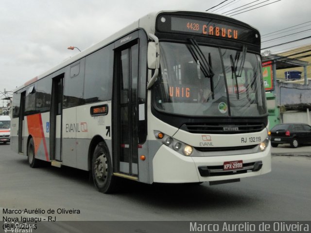 Evanil Transportes e Turismo RJ 132.119 na cidade de Nova Iguaçu, Rio de Janeiro, Brasil, por Marco Aurélio de Oliveira. Número da foto: #3535119.