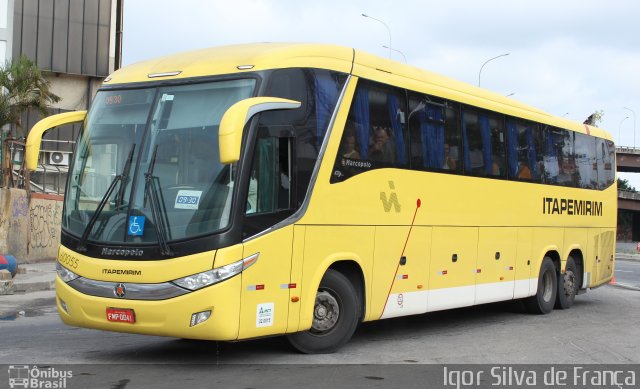 Viação Itapemirim 60055 na cidade de Rio de Janeiro, Rio de Janeiro, Brasil, por Igor Silva de França. ID da foto: 3536366.